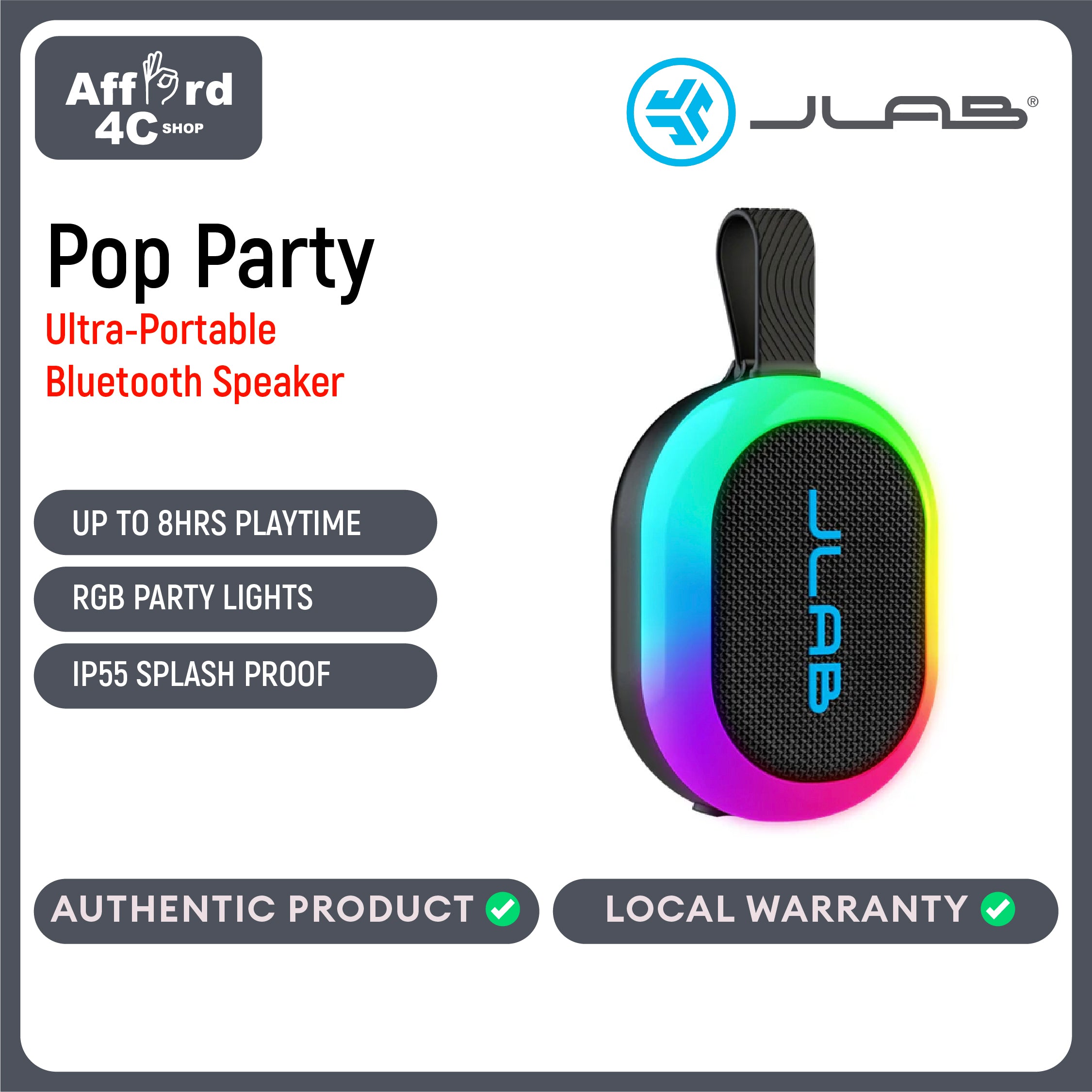 JLab Pop Party Speaker