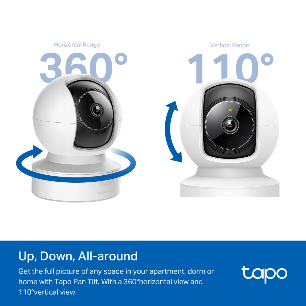 Tapo-C222 Pan/Tilt AI Home Security Wi-Fi Camera