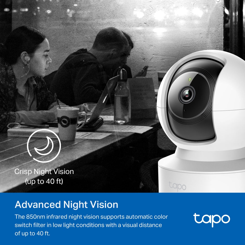 Tapo-C222 Pan/Tilt AI Home Security Wi-Fi Camera