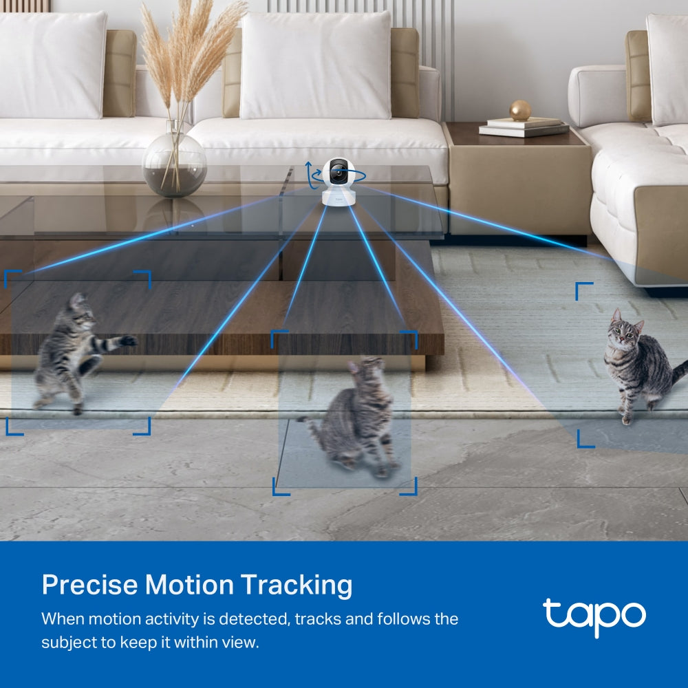 Tapo-C222 Pan/Tilt AI Home Security Wi-Fi Camera