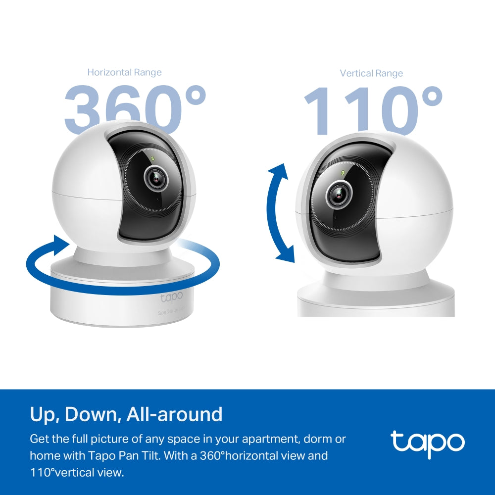 Tapo C232 Pan/Tilt AI Home Security Wi-Fi Camera