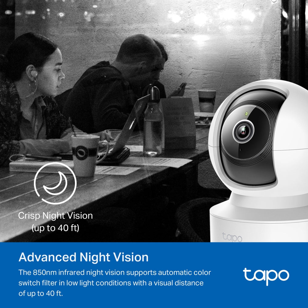 Tapo C232 Pan/Tilt AI Home Security Wi-Fi Camera