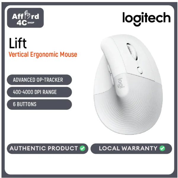 LOGITECH LIFT VERTICAL ERGON MOUSE
