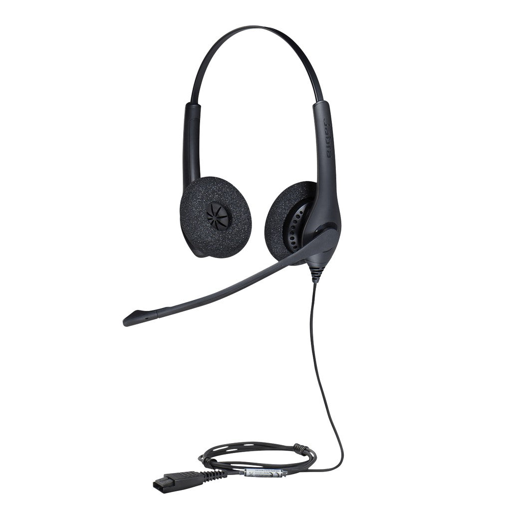 Jabra BIZ 1500 Duo QD Headset Part No. 1519-0157