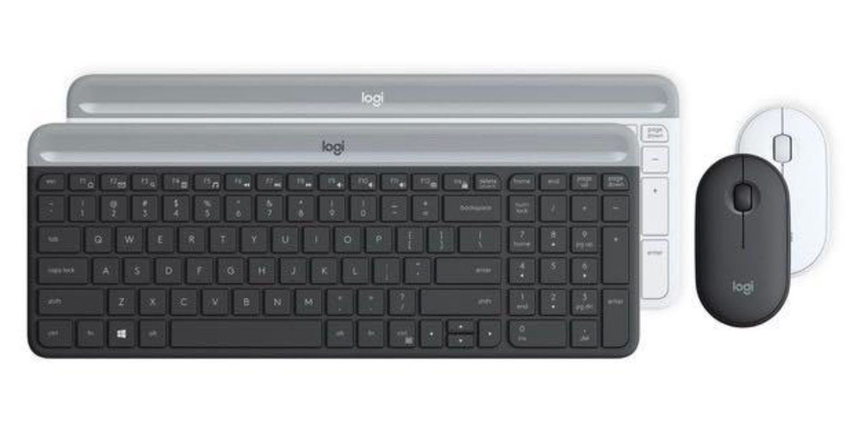 Logitech MK470 Slim Wireless Keyboard & Mouse Combo Nano Receiver