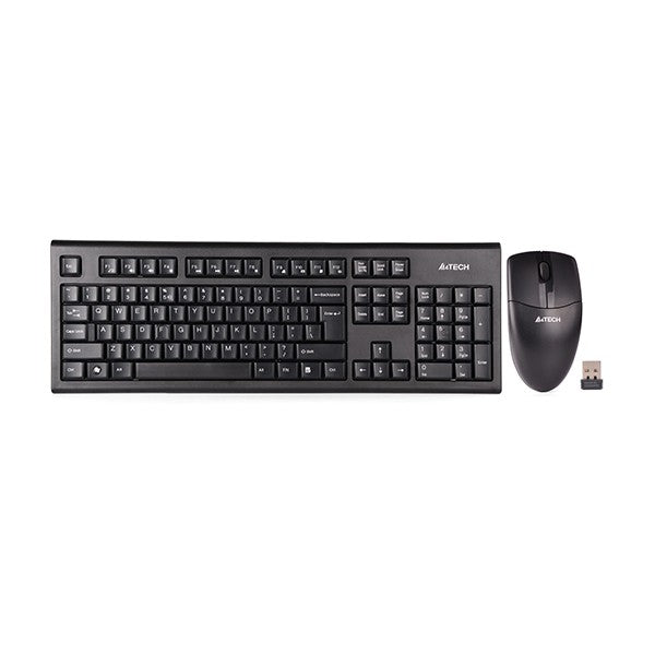 A4Tech 2.4G VTrack USB Mouse and Wireless Keyboard (3100N)