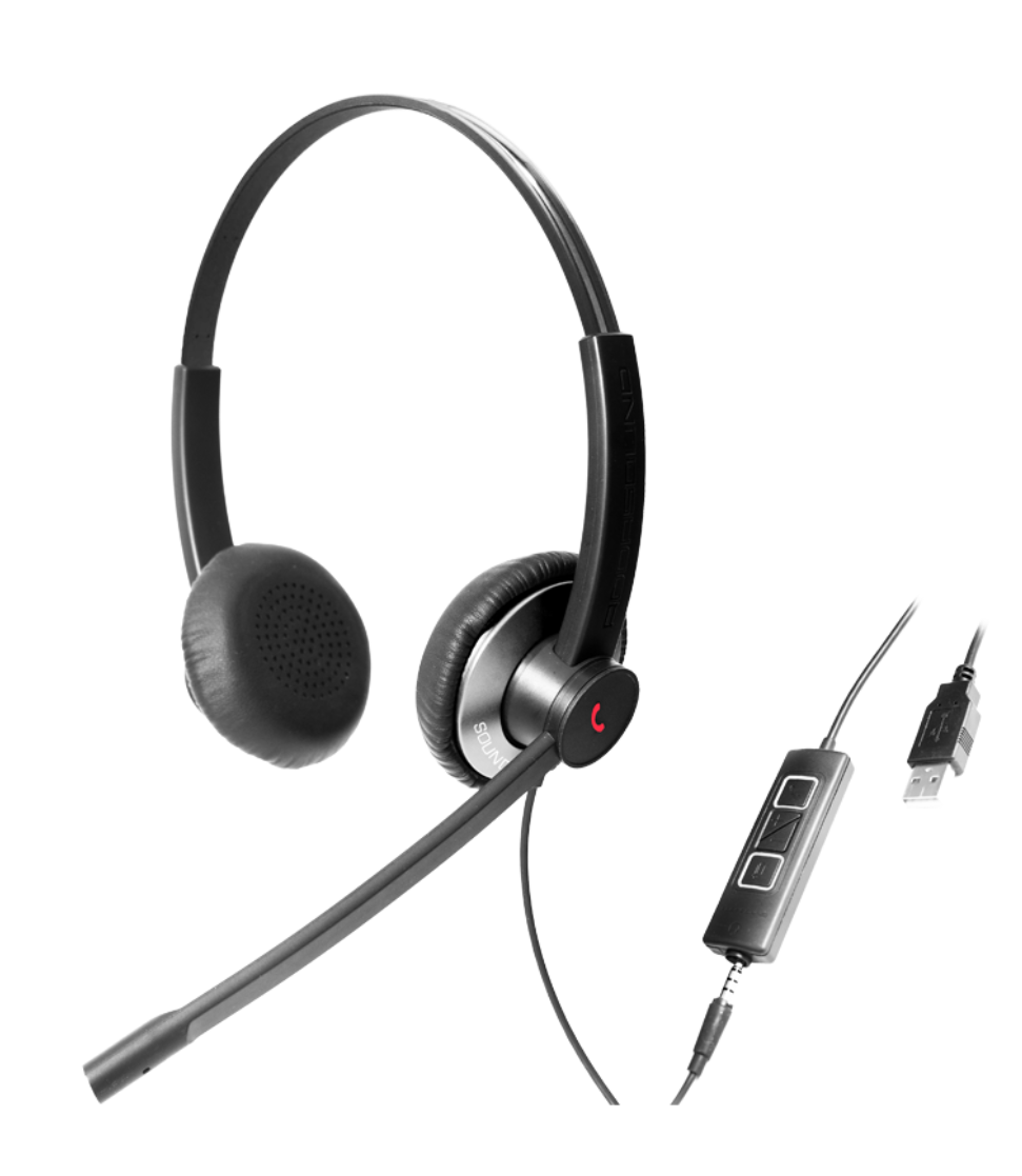 Addasound Epic 502 USB Binaural With Superior Noise Canceling Headset (with 3.5mm Jack)