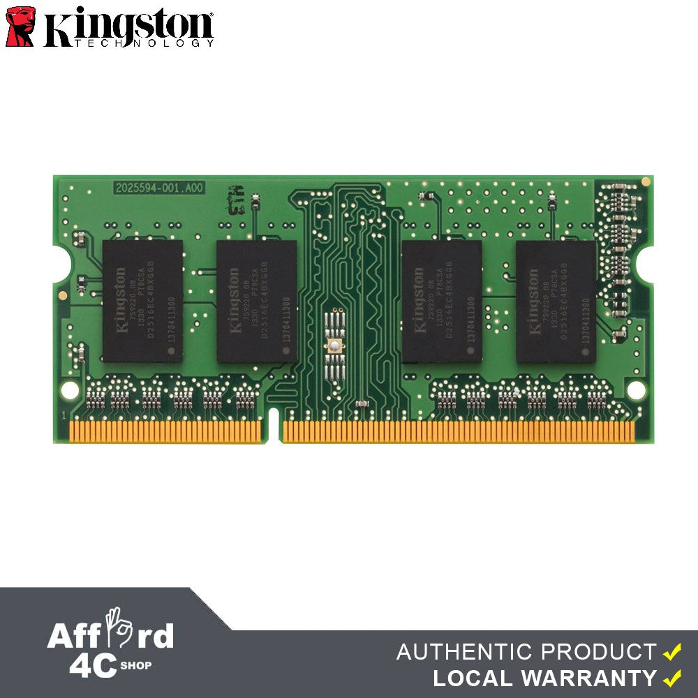 Kingston KVR16S11/8 8GB DDR3 1600MT/s Non ECC Memory RAM SODIMM