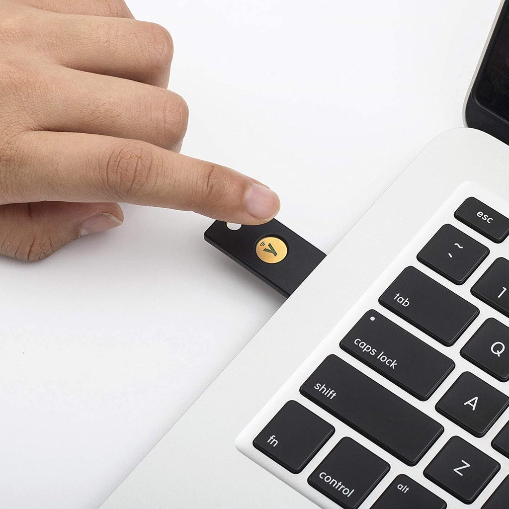 Yubico YubiKey 5 NFC Security Key, U2F, FIDO2, USB-A Ports, Dual Verification, Heavy Duty, Shock Resistant, Waterproof - GTIN: 5060408461426