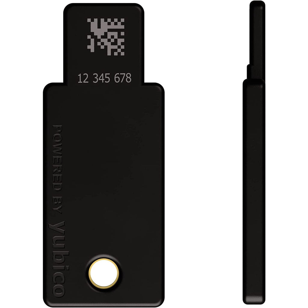 Yubico YubiKey 5 NFC Security Key, U2F, FIDO2, USB-A Ports, Dual Verification, Heavy Duty, Shock Resistant, Waterproof - GTIN: 5060408461426