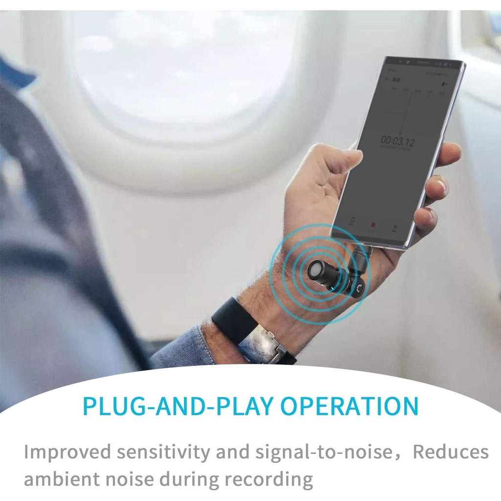 Saramonic SmartMic UC Mini Ultra-Compact Omnidirectional Condenser Mic w/ USB-C for Mobile Devices & Computers