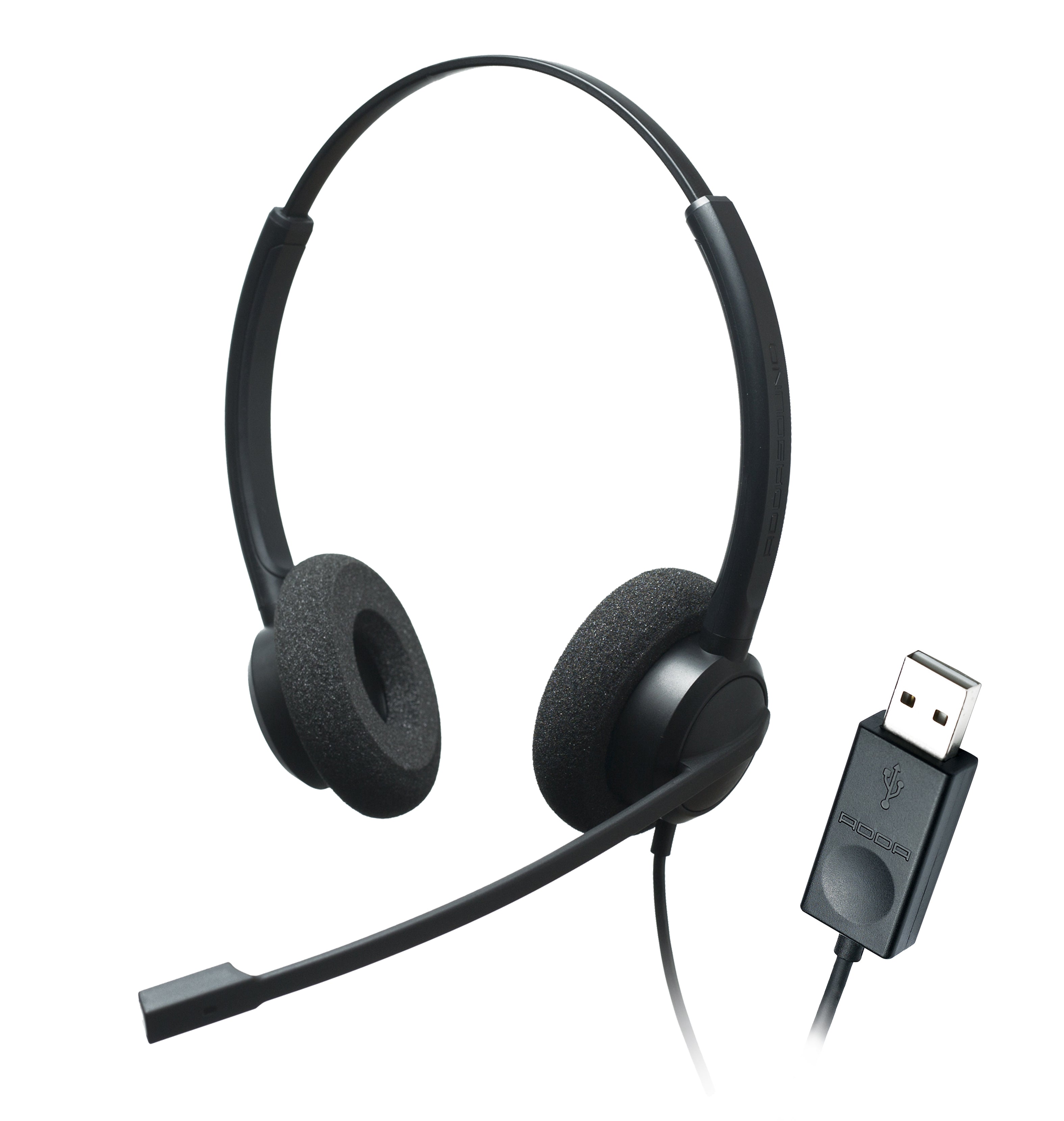 Addasound Crystal 2732 (QD) Binaural With Superior Noise Canceling Headset