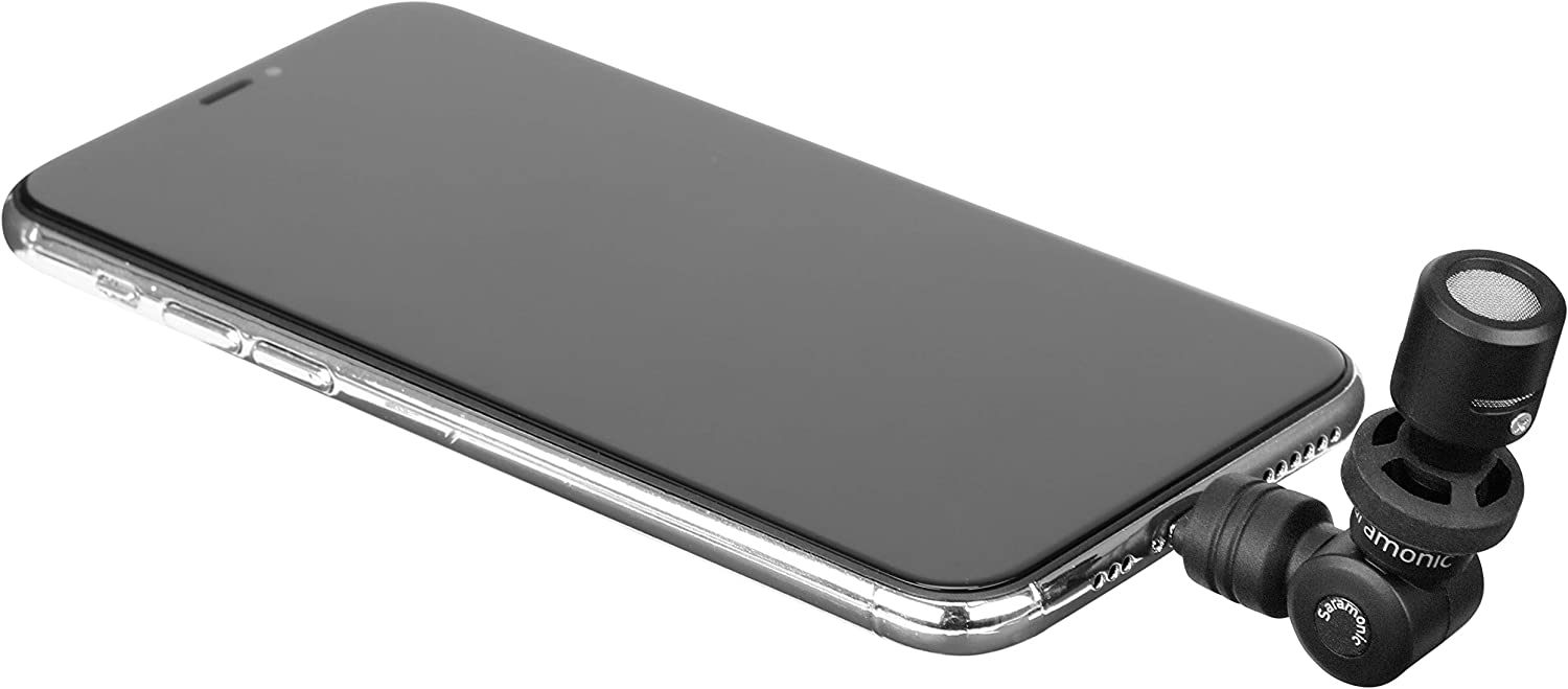 SmartMic Di Mini Ultra-Compact Omnidirectional Condenser Microphone w/ Lightning for iPhones & iPads