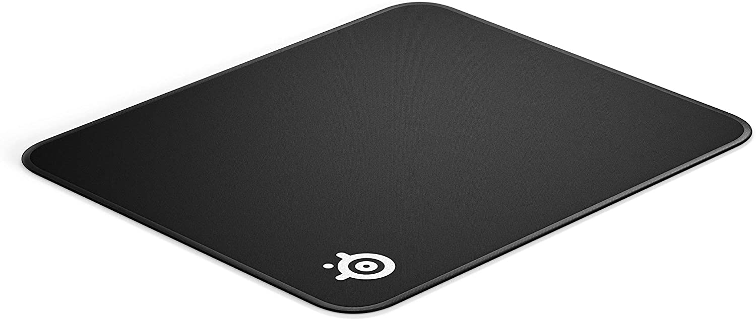 SteelSeries QcK Edge Large Cloth Gaming Mouse Pad Never-fray Stitched Edges - (450mm x 400mm x 2mm)