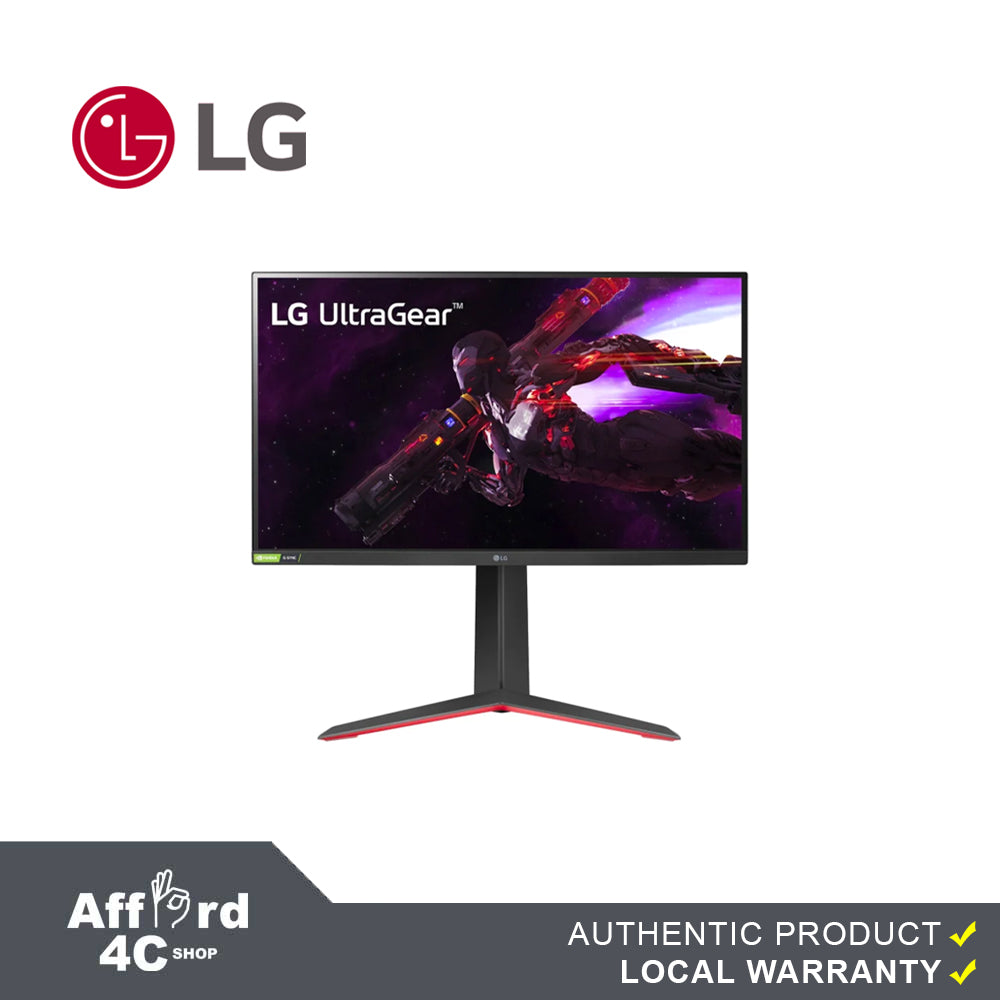 LG 27GP850-B UltraGear Monitor / 27 inch / 2560 x 1440 Resolution / AMD FreeSync Premium / Dynamic Action Sync / Black Stabilizer / Nano IPS™ Technology