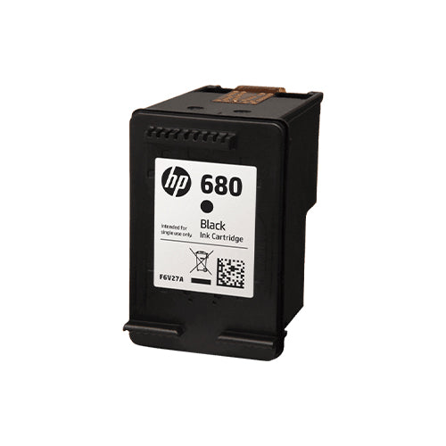HP 680 Black Original Ink Advantage Cartridge (F6V27AA)