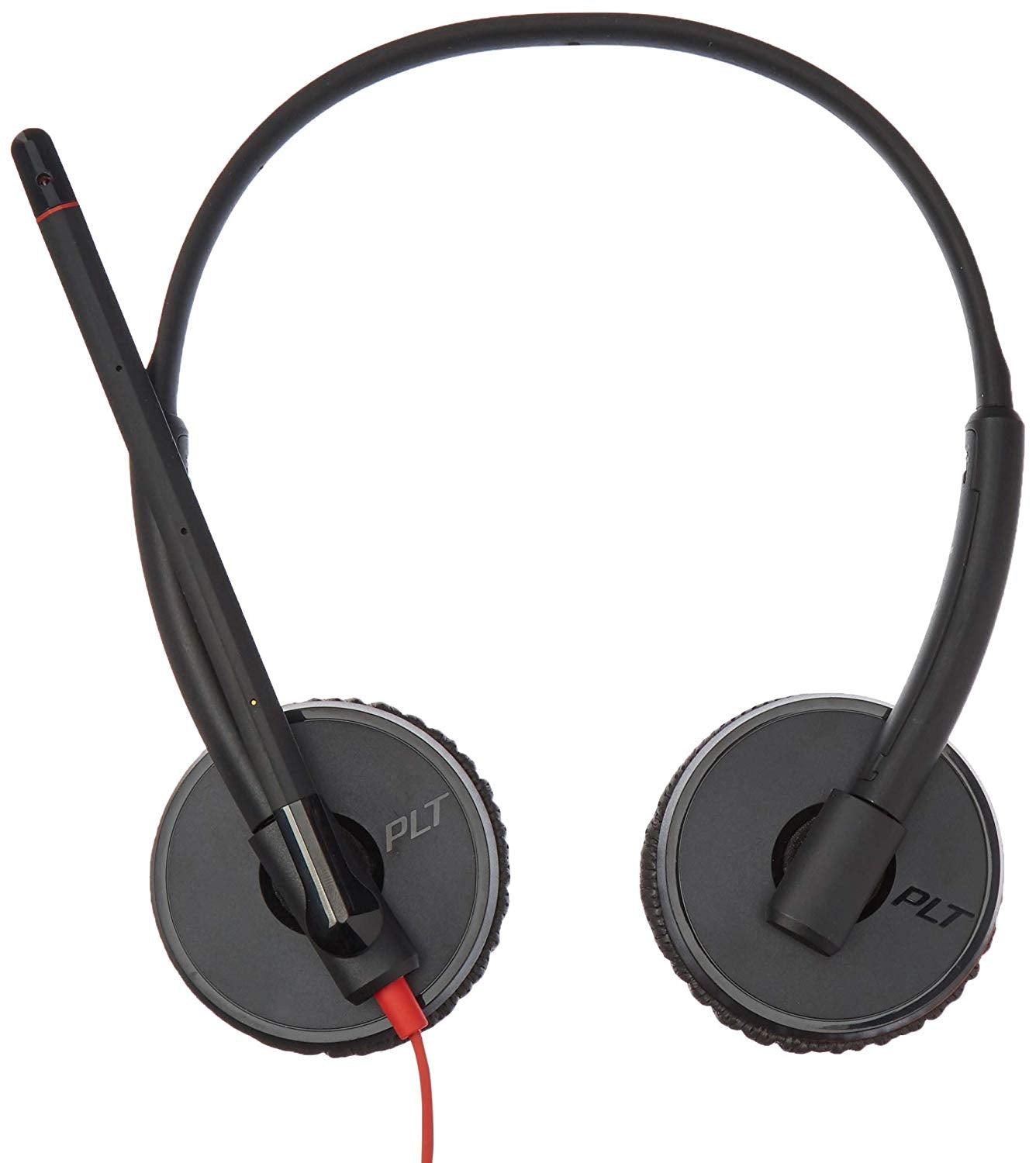 Poly Blackwire 3225 USB-A Corded Stereo Headset (Black)