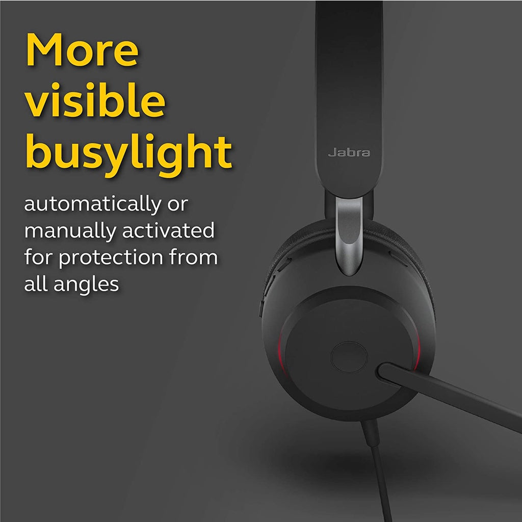 Jabra Evolve2 40 MS Stereo Headset USB-C