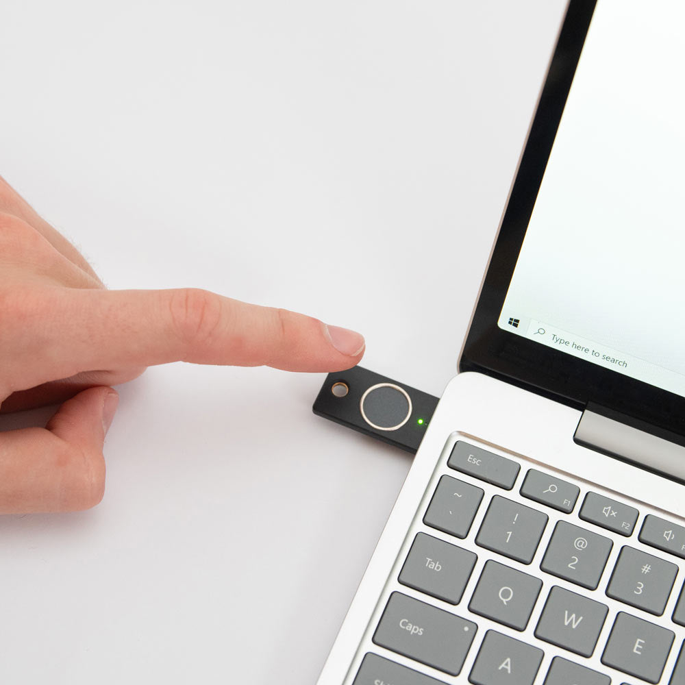 Yubico - YubiKey Bio - FIDO Edition  USB-A - Biometric Security Keys