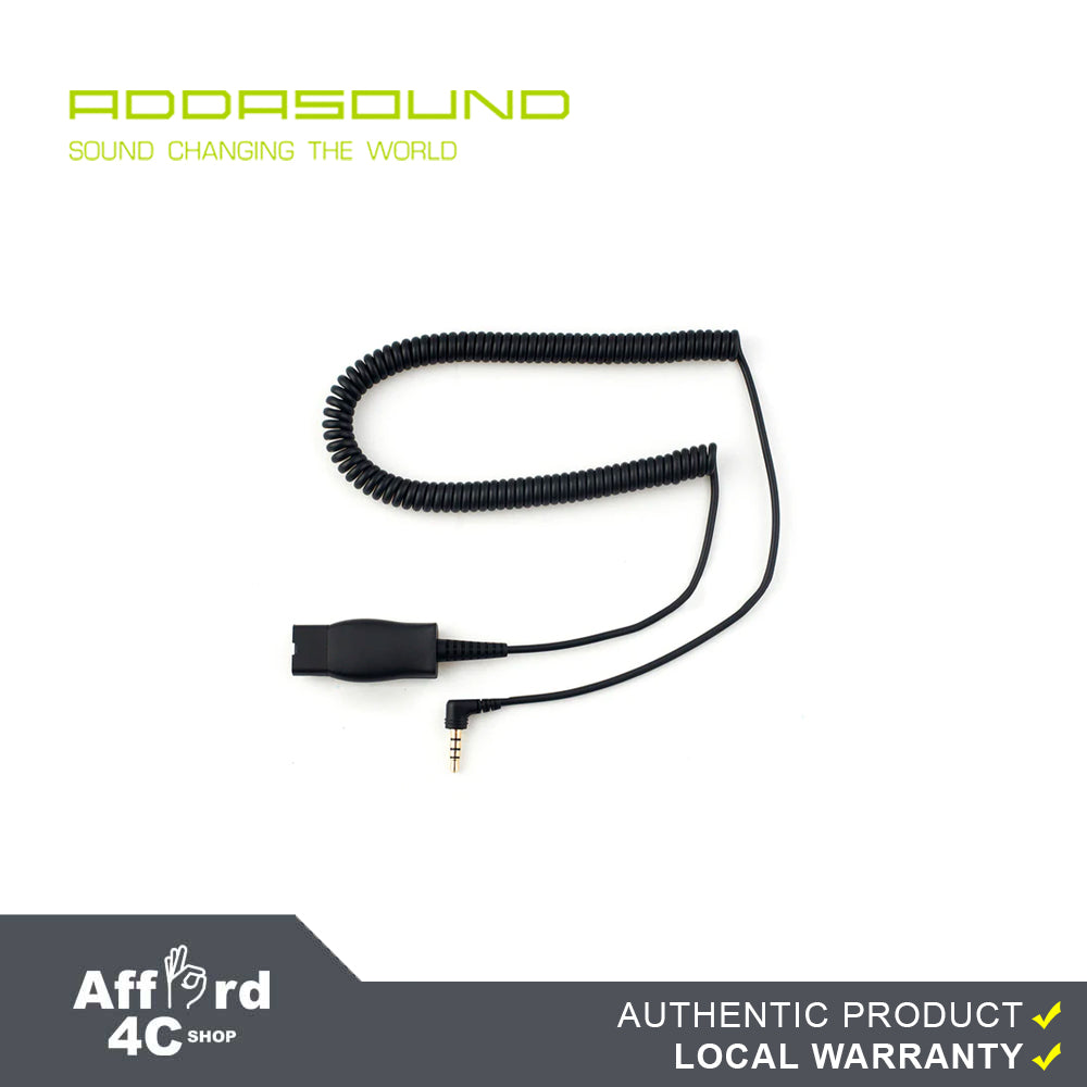 Addasound DN1006 - QD to RJ9 Accessories