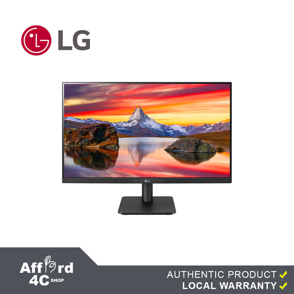 LG 24MP400-B PC Monitor / 24 inch / 1920 x 1080 Resolution / AMD FreeSync / Dynamic Action Sync / Black Stabilizer