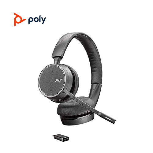 Poly Voyager 4220 UC Stereo Bluetooth Office Headset USB-A