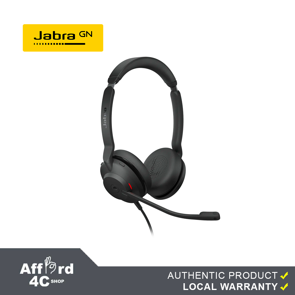 Jabra Evolve2 30 MS Stereo Headset USB-C