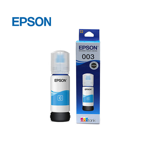 EPSON 003 CYAN Genuine Ink Bottle (C13T00V200)