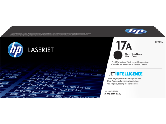 HP 17A Black Original LaserJet Toner Cartridge CF217A