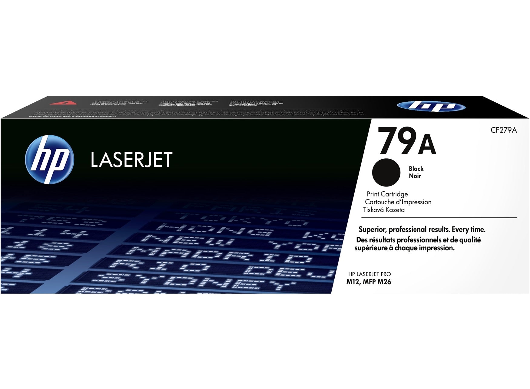 HP 79A Black Original LaserJet Toner Cartridge CF279A