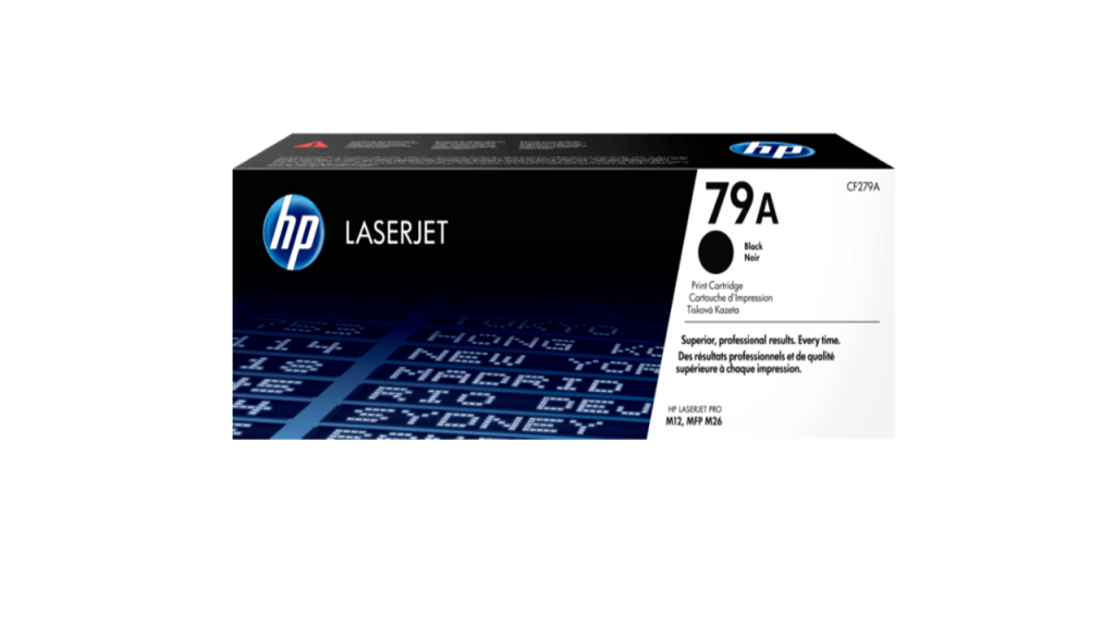 HP 79A Black Original LaserJet Toner Cartridge CF279A