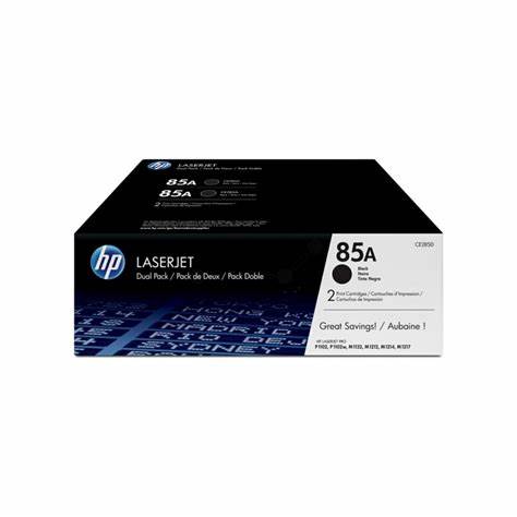 HP 85A Black Original LaserJet Toner Cartridge CE285A