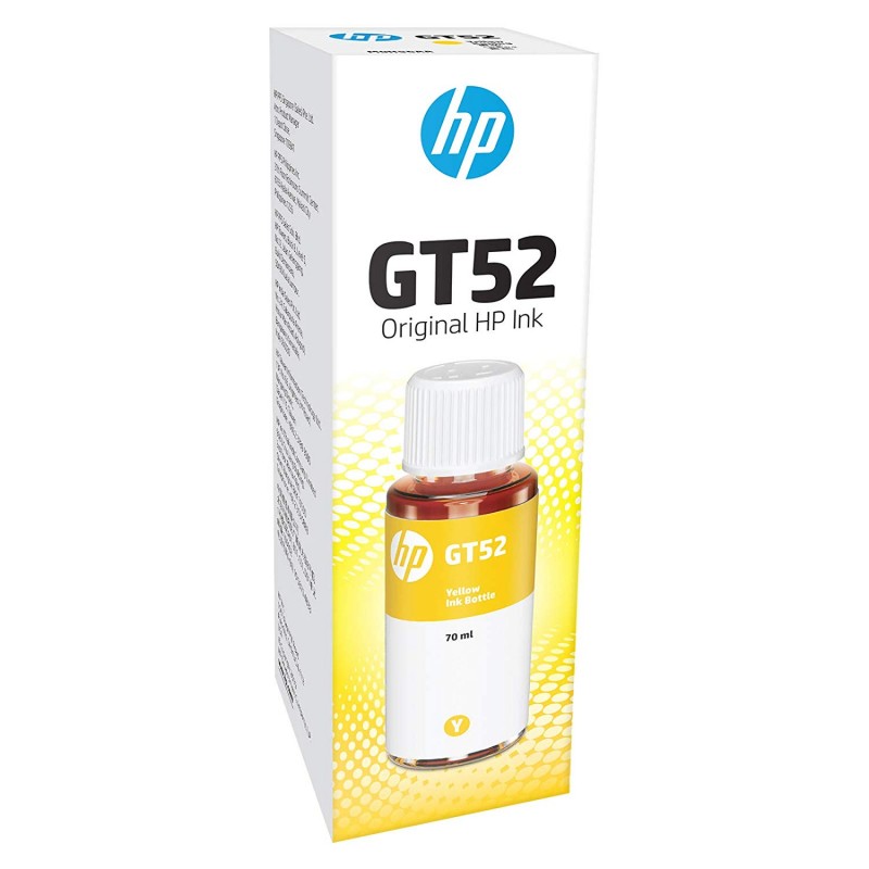 HP GT52 Cyan/Magenta/Yellow Ink Bottle Compatible with Smart Tanks All-In-One Printer Series