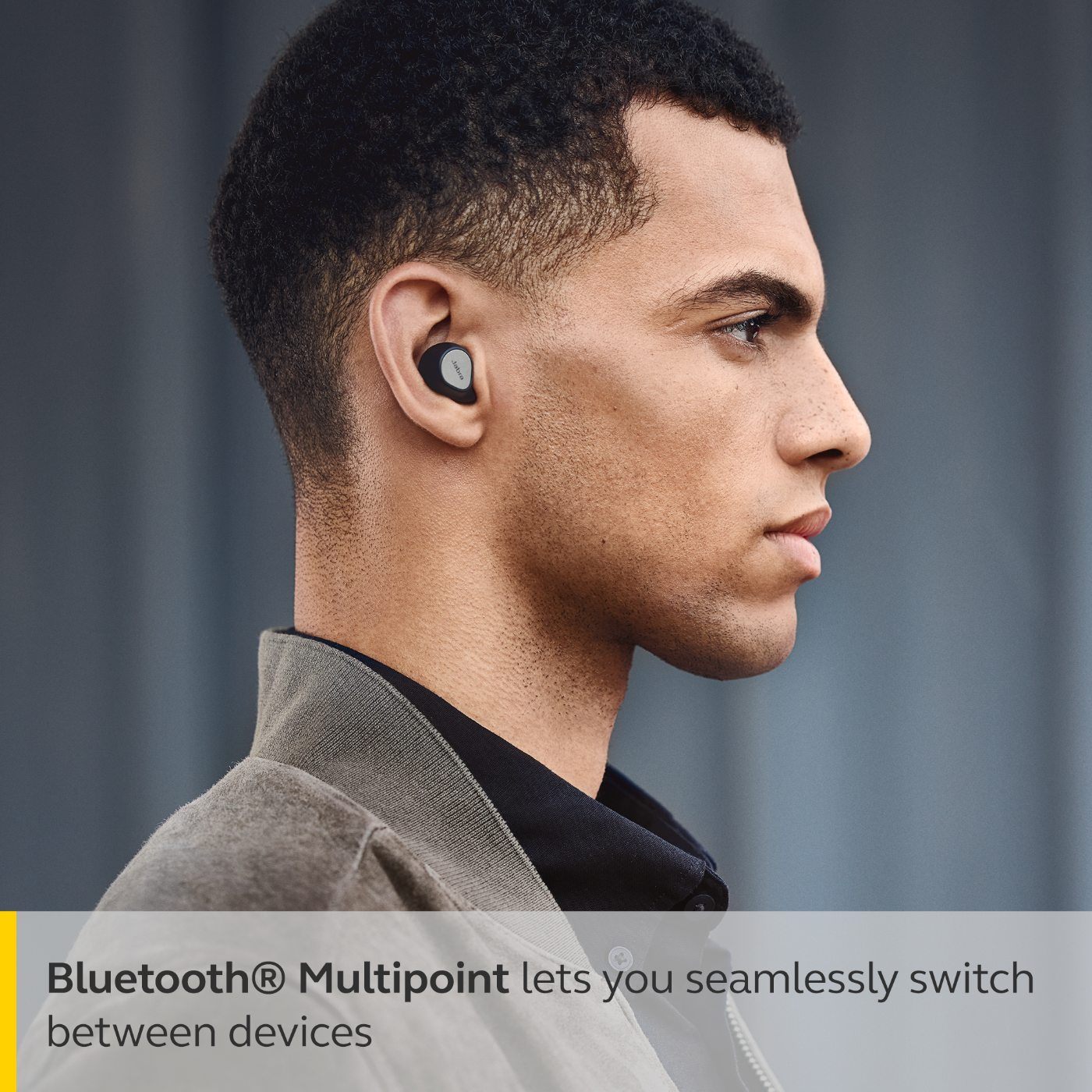 Jabra Elite 7 Pro - True Wireless Earbuds With MultiSensor Voice Technology - Titanium Black