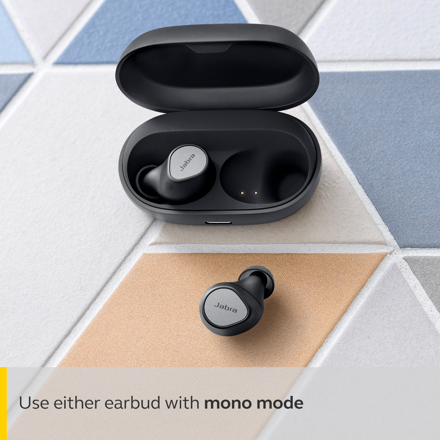 Jabra Elite 7 Pro - True Wireless Earbuds With MultiSensor Voice Technology - Titanium Black
