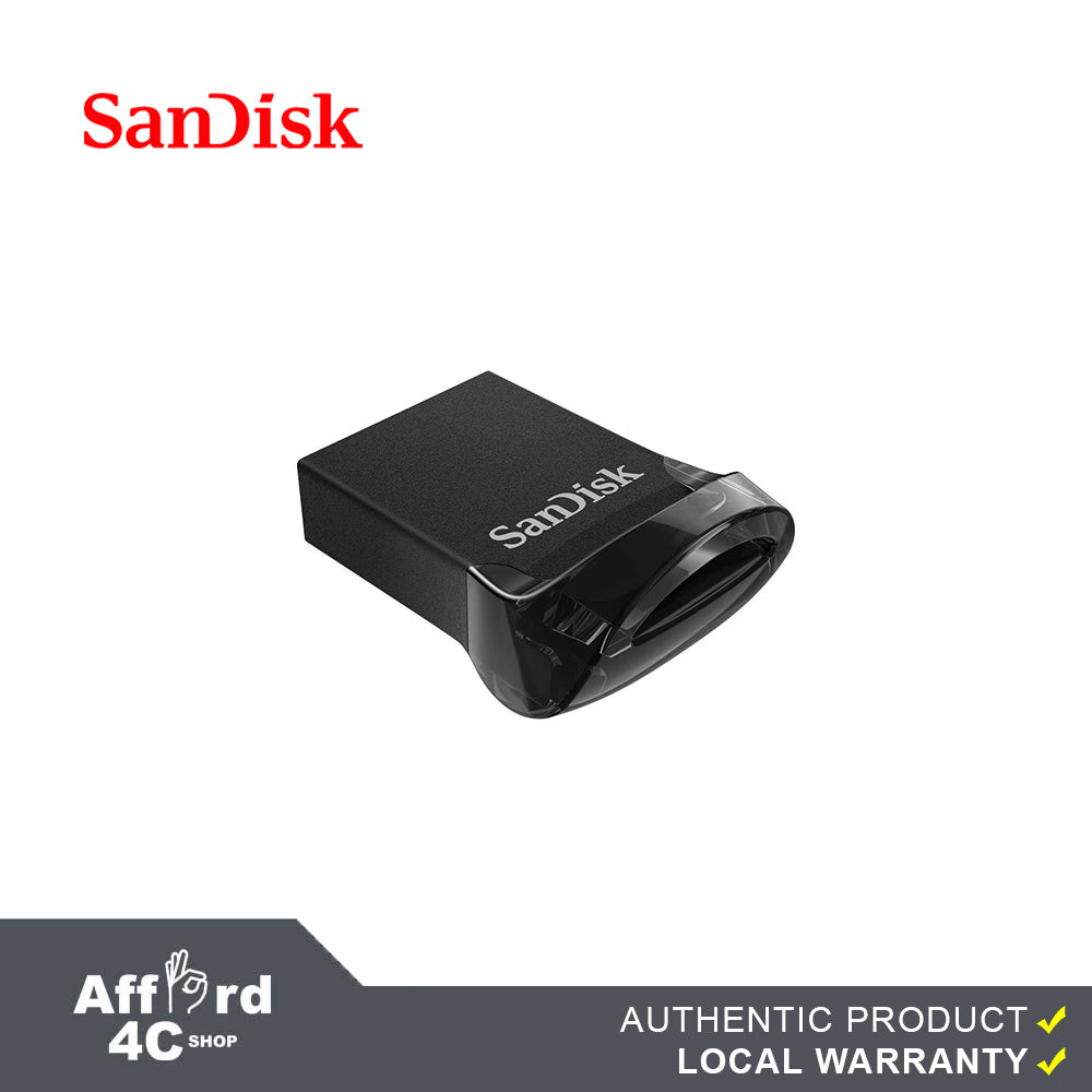 SANDISK CRUZER ULTRA FIT 3.1 16GB / 32GB / 64GB / 128GB SDCZ430 - G46 USB FLASHDRIVE