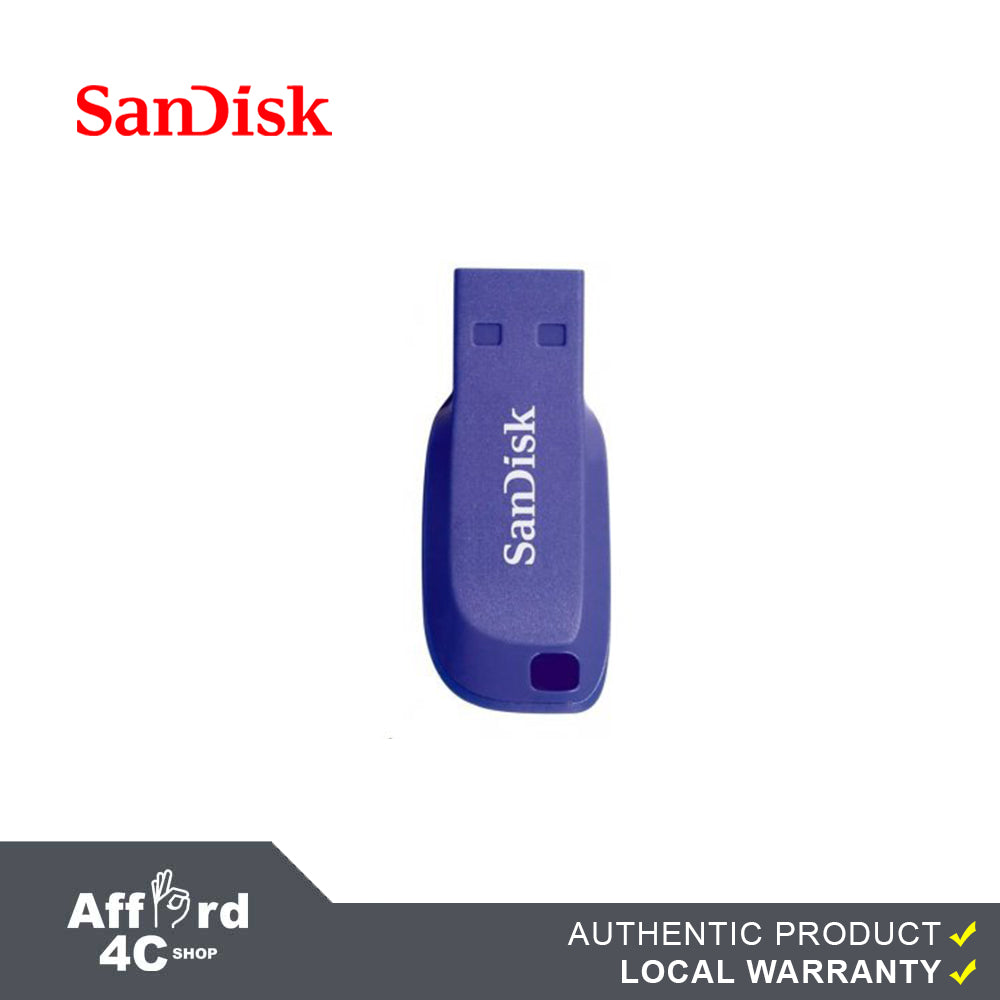 SANDISK CRUZER BLADE 16GB / 32GB / 64GB SDCZ50 - B35 USB FLASHDRIVE