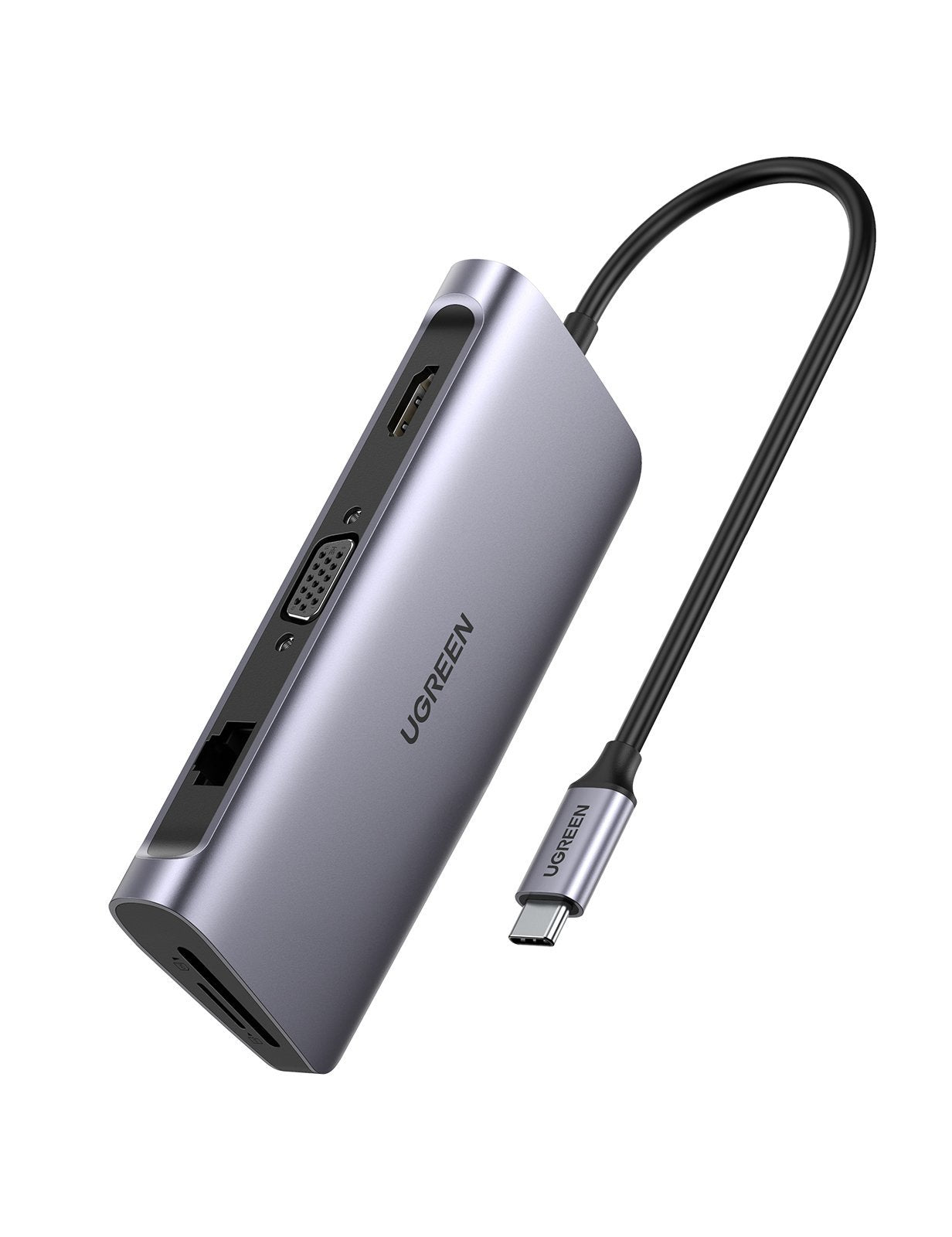 UGREEN CM179 80133 10 in 1 USB C Hub Dongle Ethernet Docking Station