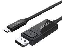 Unitek V1146A 1.8M USB-C Male to DisplayPort Male 8K Cable Connector