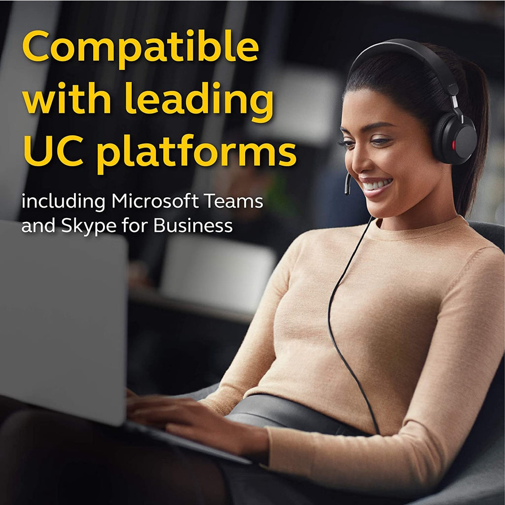 Jabra Evolve2 40 MS Stereo Headset USB-C