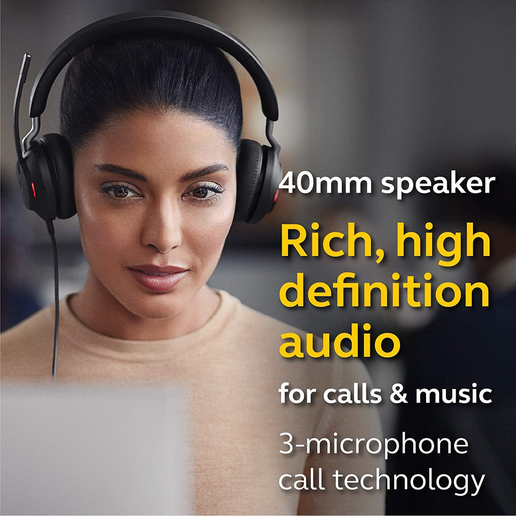 Jabra Evolve2 40 UC Stereo Headset USB-C