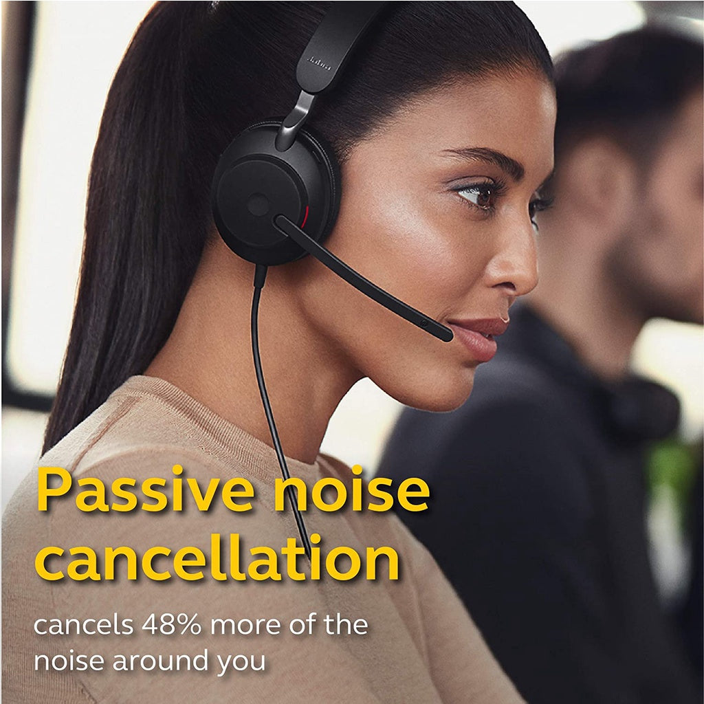Jabra Evolve2 40 MS Stereo Headset USB-A