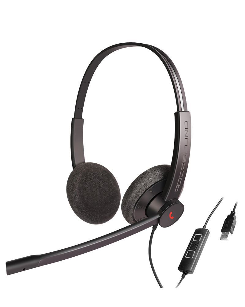 Addasound Epic 302 with Outstanding Noise Cancelling USB-A Stereo Headset For Home and Office