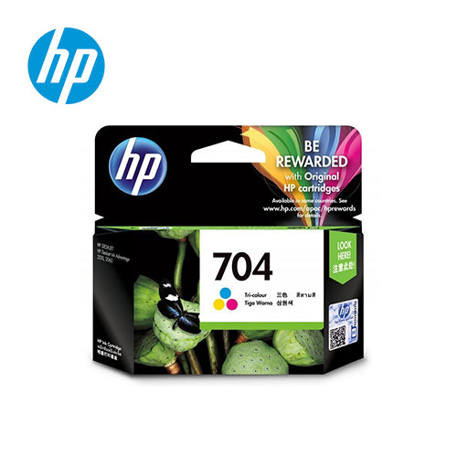 HP 704 Tri-color Original Ink Advantage Cartridge (CN693AA)