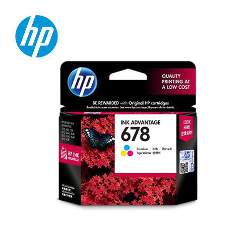 HP 678 Tri-color Original Ink Advantage Cartridge (CZ108AA)