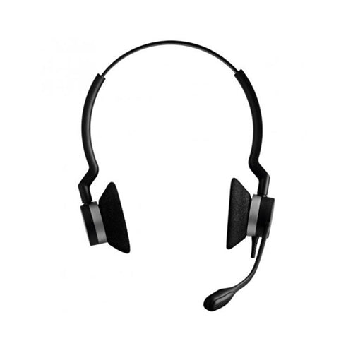 Jabra Biz 2300 MS Duo QD Quick Disconnect Headset (Black)
