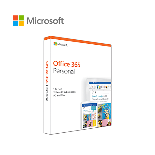 Microsoft Office 365 Personal Medialess 1Year Subscription