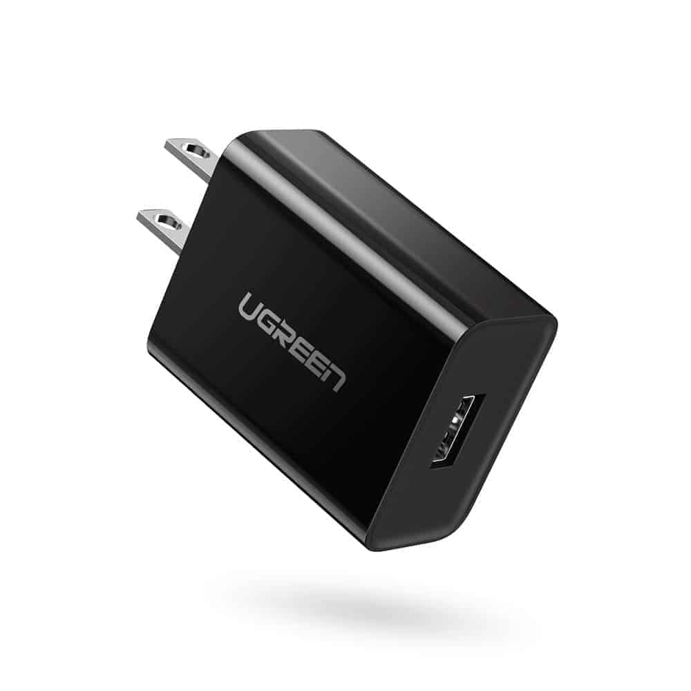 UGREEN 60495 USB-A QC 3.0 18W Fast Charger Power Adapter (Black)