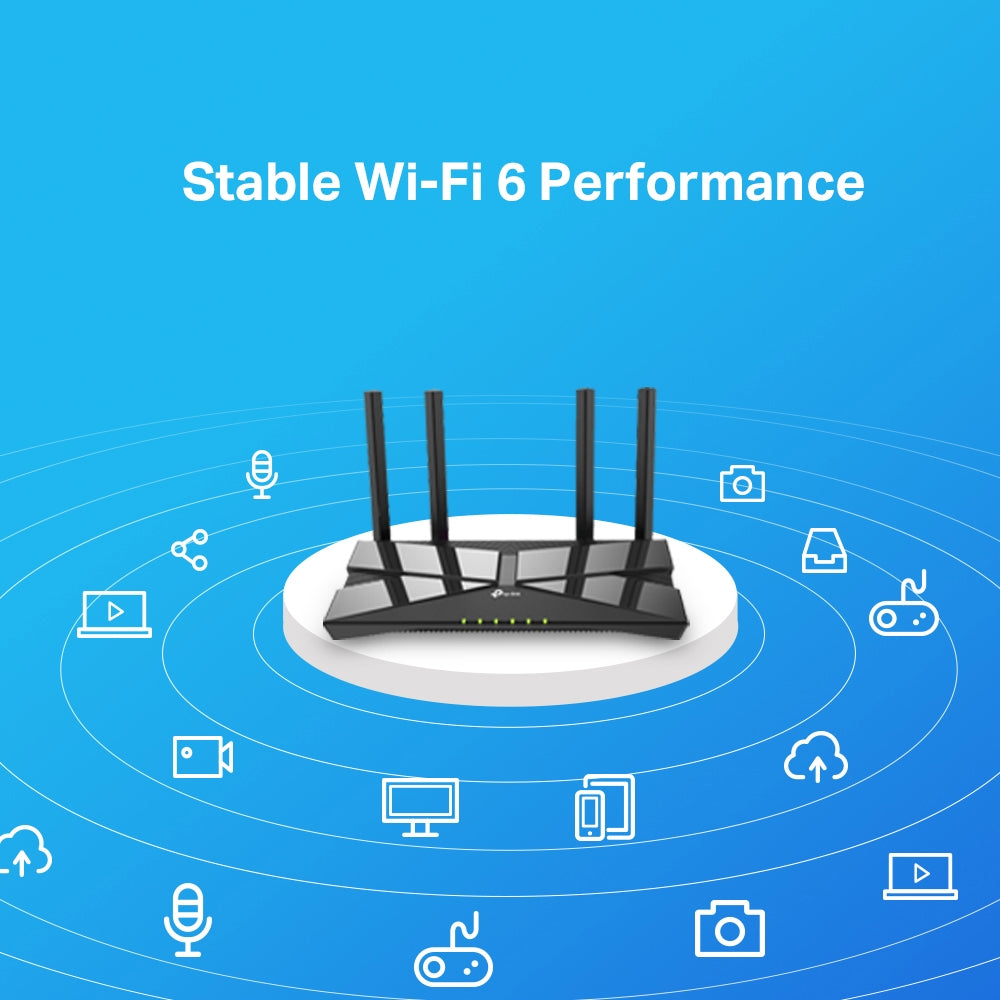 TP-Link Archer AX10 AX1500 Wi-Fi 6 Gigabit Router WiFi 6 WiFi Router Wireless Router