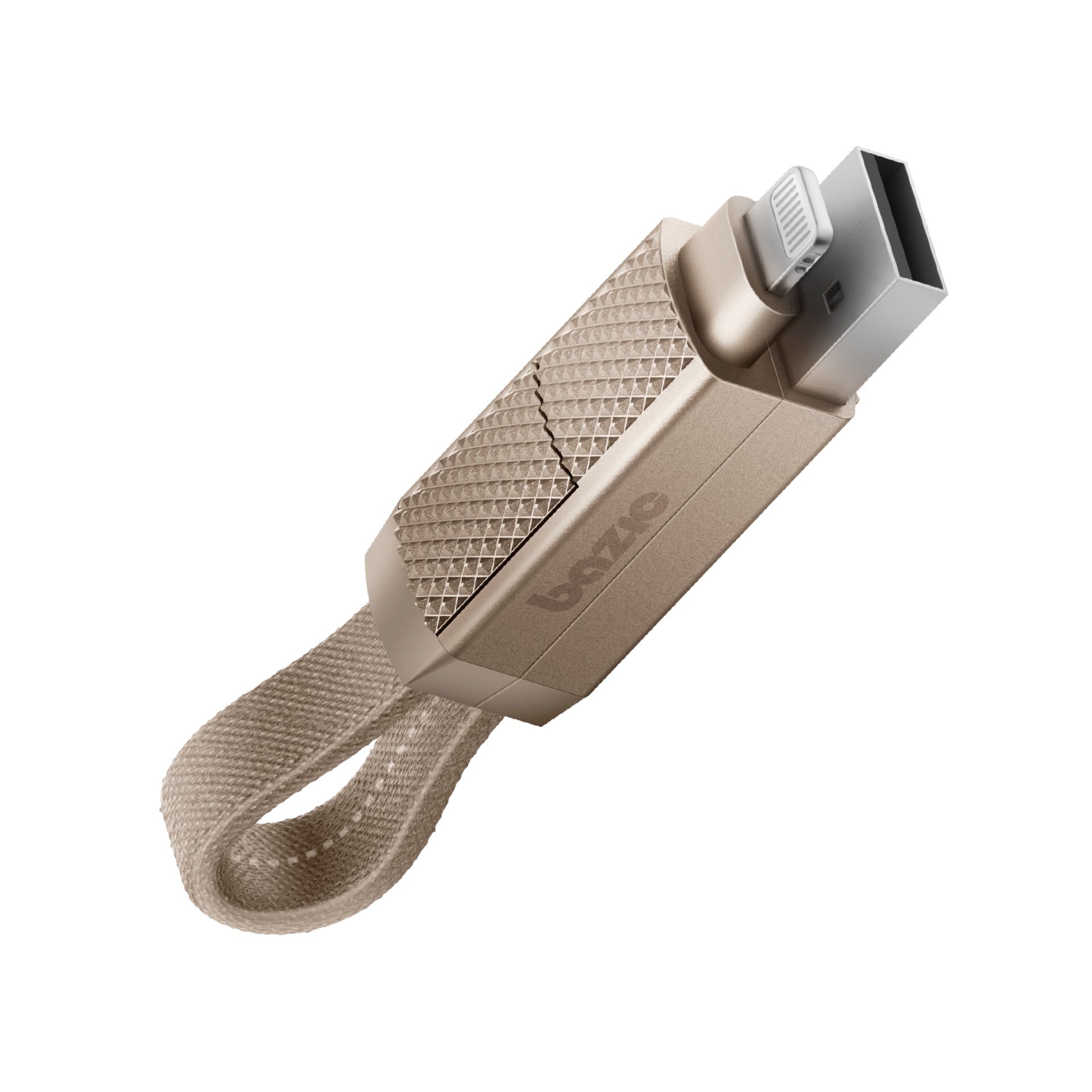 Bazic by Energea GoCharge Alucable 4in1 Aluminum 1m Charging Cable